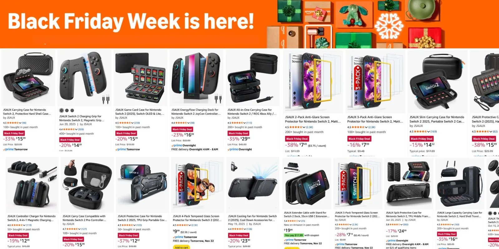 أفضل عروض الجمعة السوداء على Apple – AirPods وMacBook وiPhone والمزيد 9to5Mac 80 JSAUX Switch 2 accessories