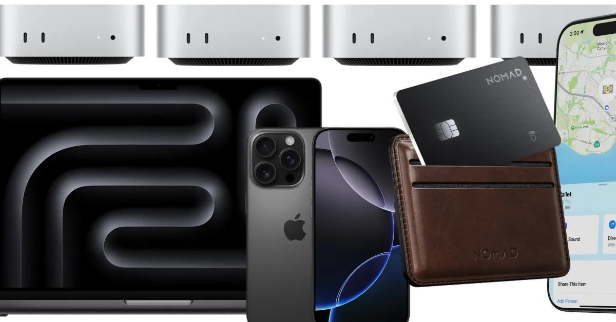 M4 Pro ماك بوك برو آيفون 16 برو ماكس نوماد المزيد 9to5Mac