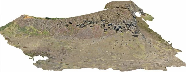 أدلة جديدة مذهلة تظهر أن مواي في جزيرة إيستر جاء من العشرات من ورش العمل السرية 2 Megalithic Statue Moai Production on Rapa Nui