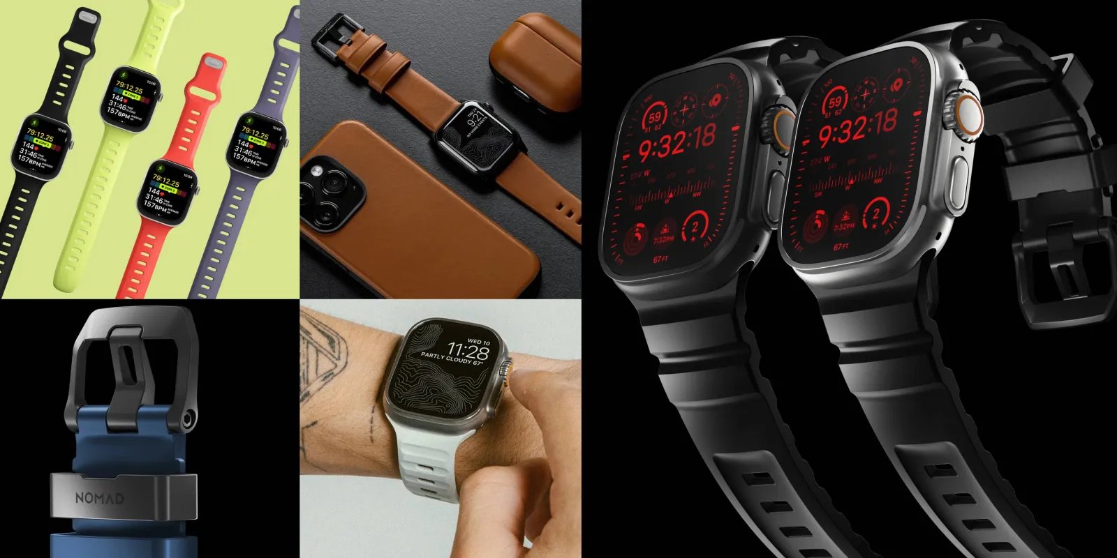 Nomad 2025 Black Friday Apple Watch band deals