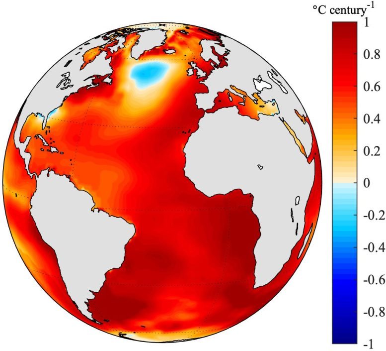 Ocean Anomaly Temperature Map
