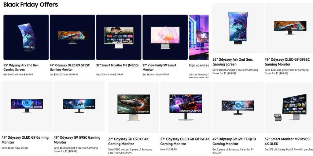 Samsung monitor black friday sale