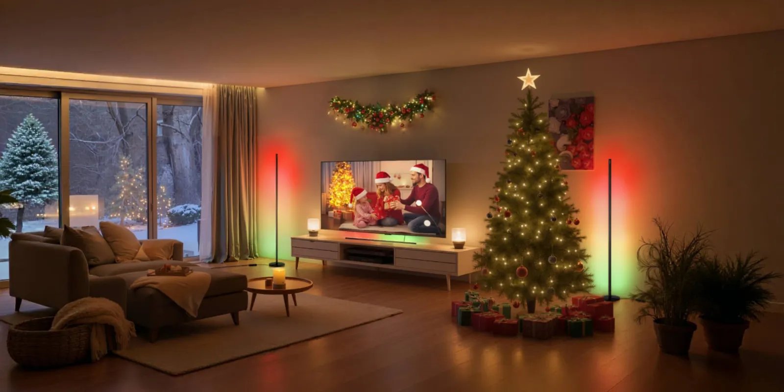 SwitchBot Smart RGBICWW Floor Lamp 1