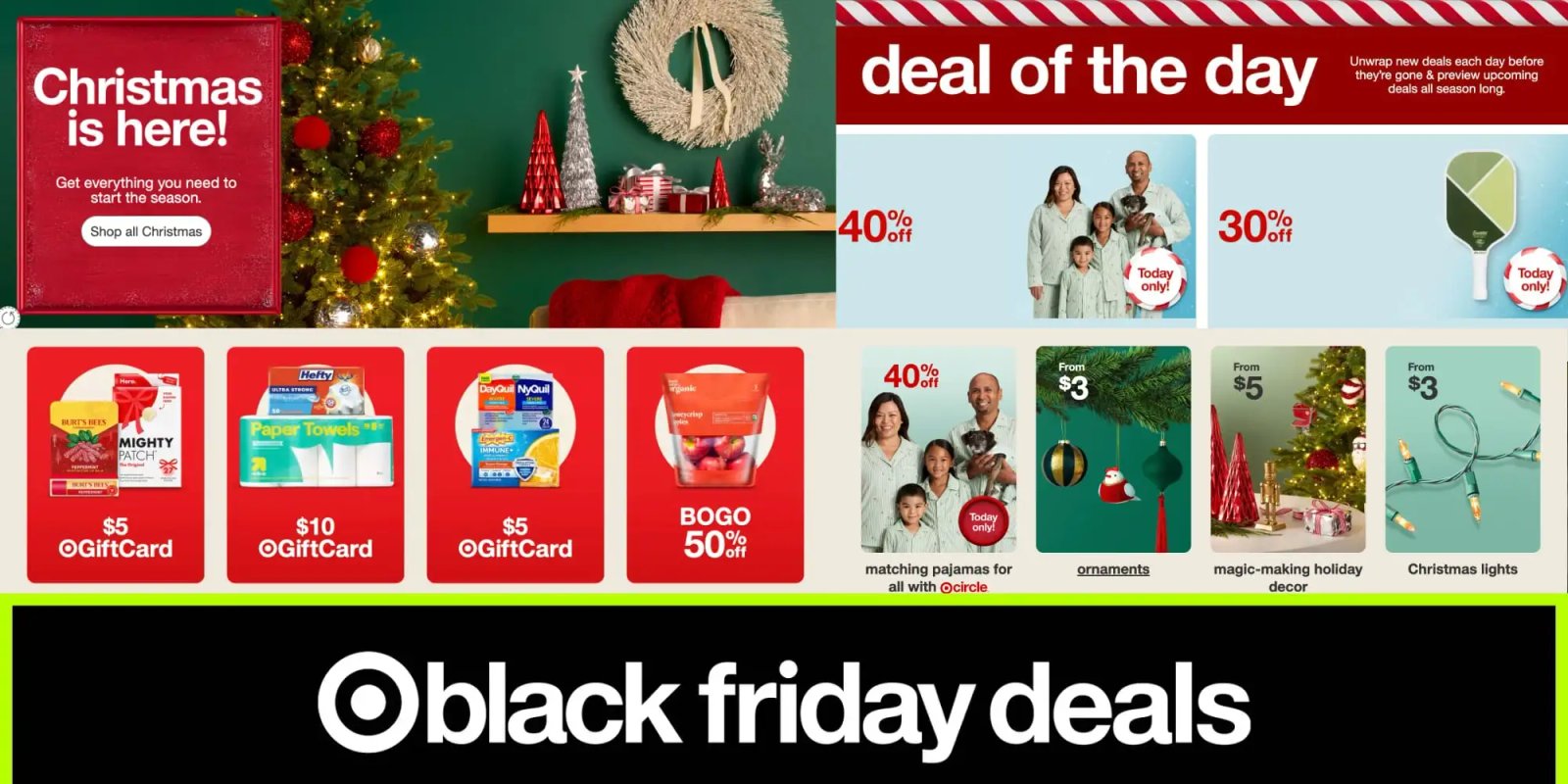 Target Black Friday Weeklong Deals – Week 1 deals