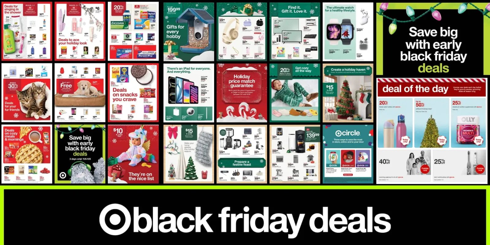 Target black friday ad week 1