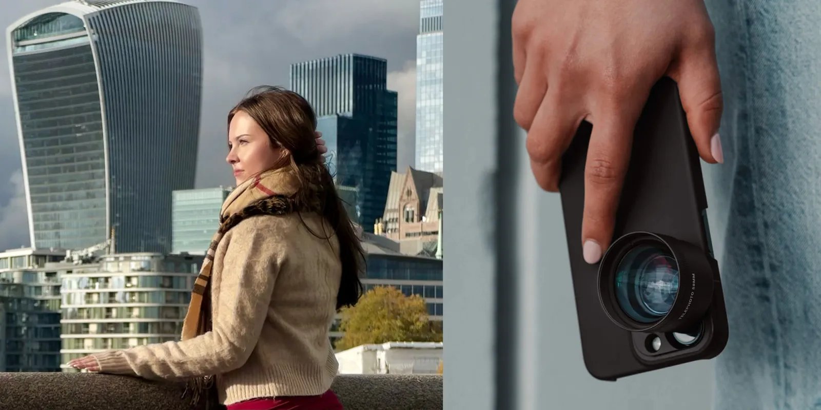 The Sandmarc 2x Telephoto lens is a great option for taking portrait photos with the iPhone