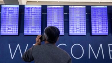 إلغاء مئات الرحلات الجوية جراء الإغلاق الحكومي الأميركي إلغاء مئات الرحلات الجوية جراء الإغلاق الحكومي الأميركي