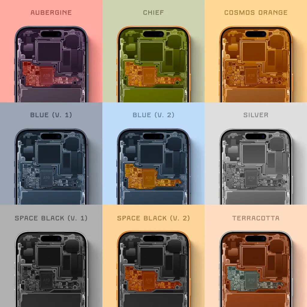 basic apple guy iphone 17 pro max colors