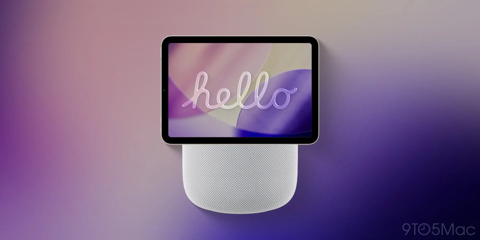 لدى Apple خمسة منتجات قادمة في العام المقبل وأنا متحمس جدًا لها 3 homepod with screen mockup