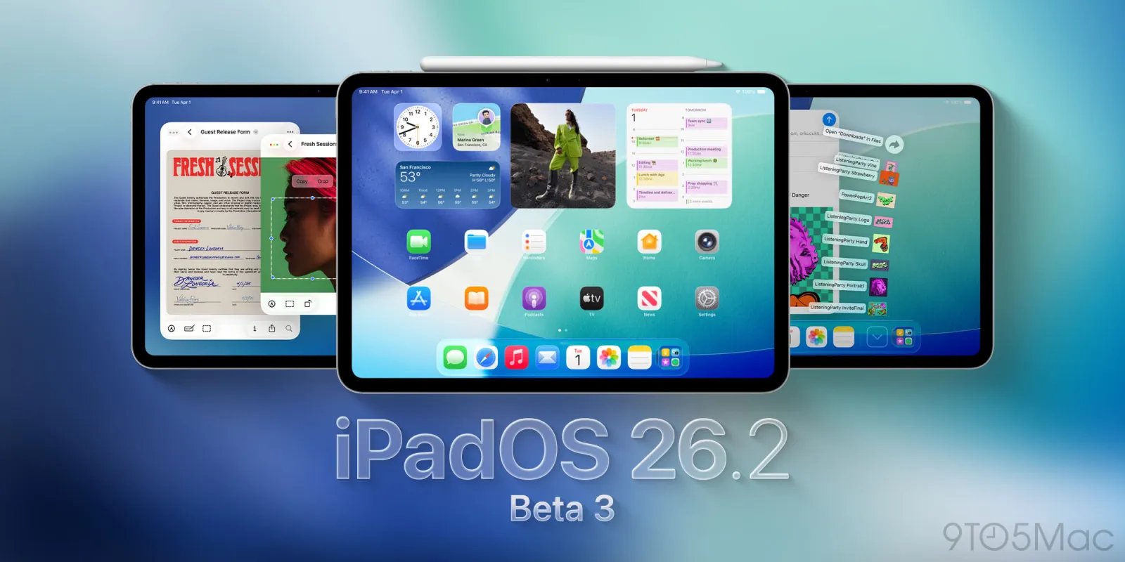 يتوفر الآن الإصدار Beta 3 لنظام iPadOS 26.2 وtvOS 26.2 والمزيد
