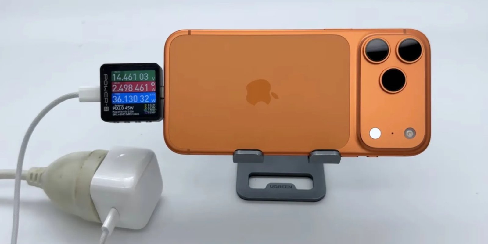 iphone 17 pro max charging speed