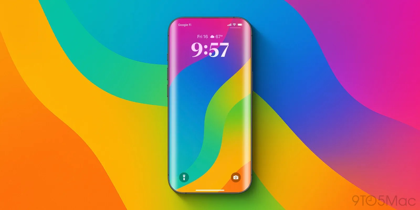 iphone 20th anniversary colorful