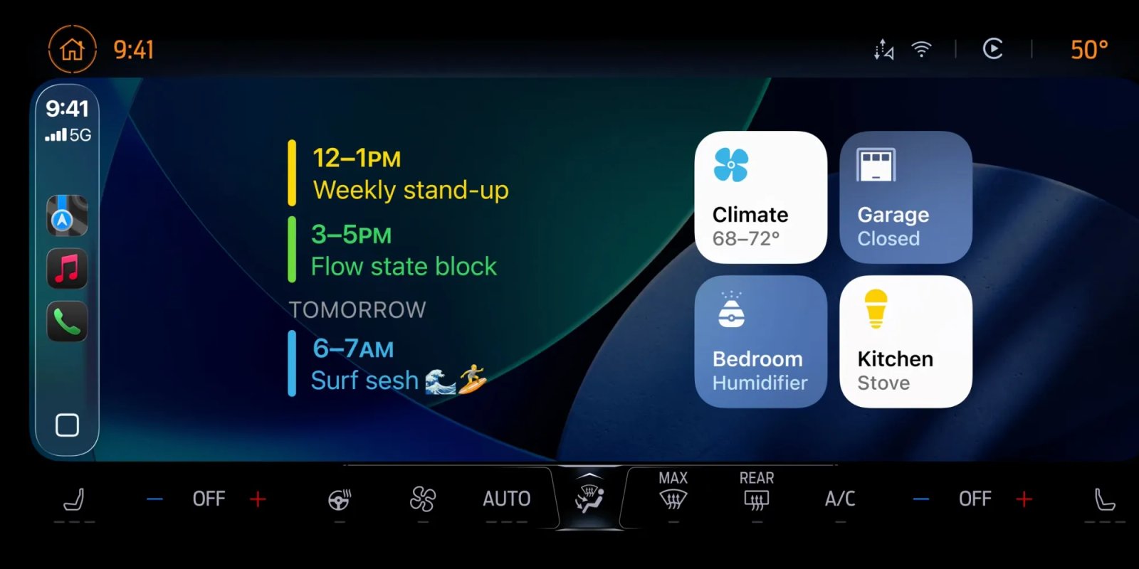 new carplay widgets ios 26