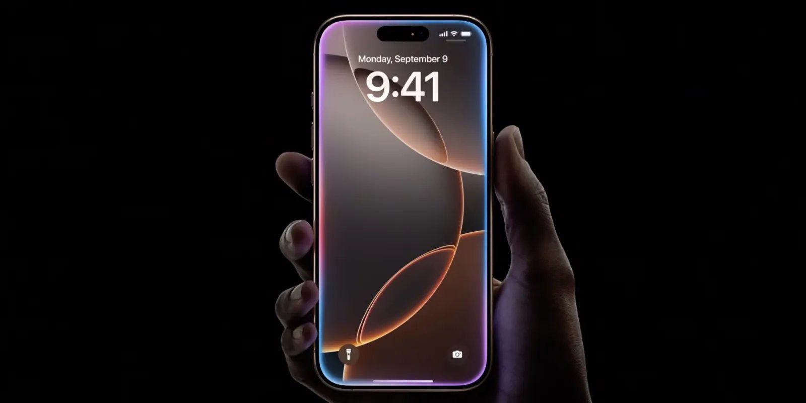 siri glow activation iphone 16 pro