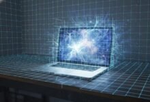 محاكاة الكمبيوتر المحمول الكون