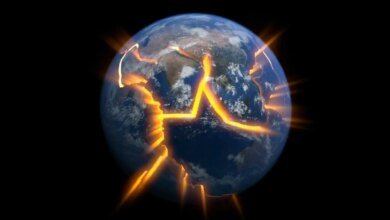 اكتشف العلماء أن قارات الأرض تتقشر ببطء من الأسفل