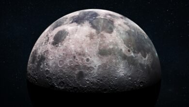 اكتشف الفيزيائيون أصل سحابة الغبار الخشنة حول القمر