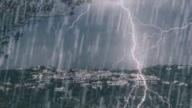 البرق والرعد فاريح