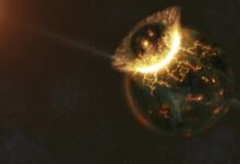 العلم يحل لغز ولادة الجرم “ثيا” الذي اصطدم بالأرض ليشكل القمر