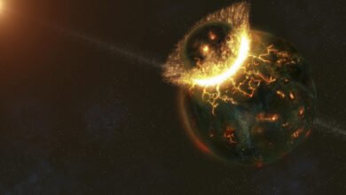 العلم يحل لغز ولادة الجرم “ثيا” الذي اصطدم بالأرض ليشكل القمر