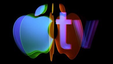 تم إنشاء المقدمة الجديدة الملونة لجهاز Apple TV باستخدام زجاج حقيقي وتأثيرات عملية