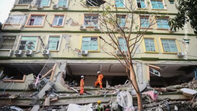 كاميرا واحدة تحكي قصة زلزال ميانمار المميت