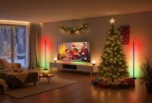 مراجعة المصباح الأرضي SwitchBot Smart RGBICWW