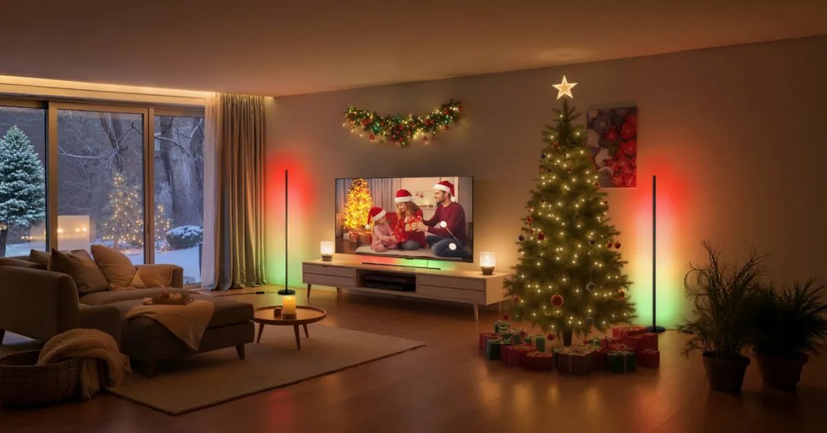 مراجعة المصباح الأرضي SwitchBot Smart RGBICWW