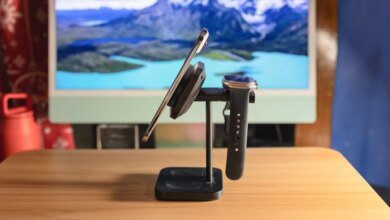 مراجعة يوفر حامل MagSafe الجديد 3 في 1 من ESR شحنًا موثوقًا بقدرة 25 وات Qi2.2 لأجهزة iPhone مراجعة يوفر حامل MagSafe الجديد 3 في 1 من ESR شحنًا موثوقًا بقدرة 25 وات Qi2.2 لأجهزة iPhone