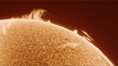 مصور فلكي يوثق ظاهرة شمسية مذهلة بتفاصيل غير مسبوقة