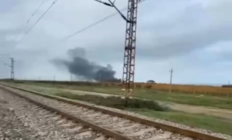 مقتل 4 أشخاص بتحطم مروحية سياحية في جمهورية داغستان الروسية () مقتل 4 أشخاص بتحطم مروحية سياحية في جمهورية داغستان الروسية ()