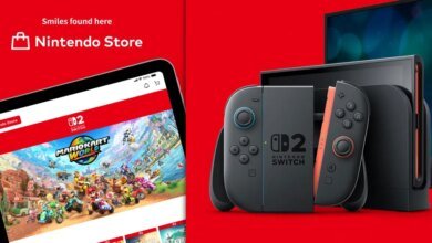 يتم إطلاق تطبيق Nintendo Store مع الألعاب ووحدات التحكم والسلع والمزيد