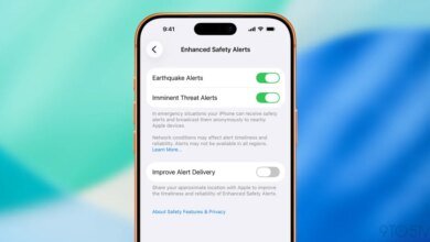 يضيف iOS 26.2 تنبيهات محسنة للزلازل والتهديدات الوشيكة