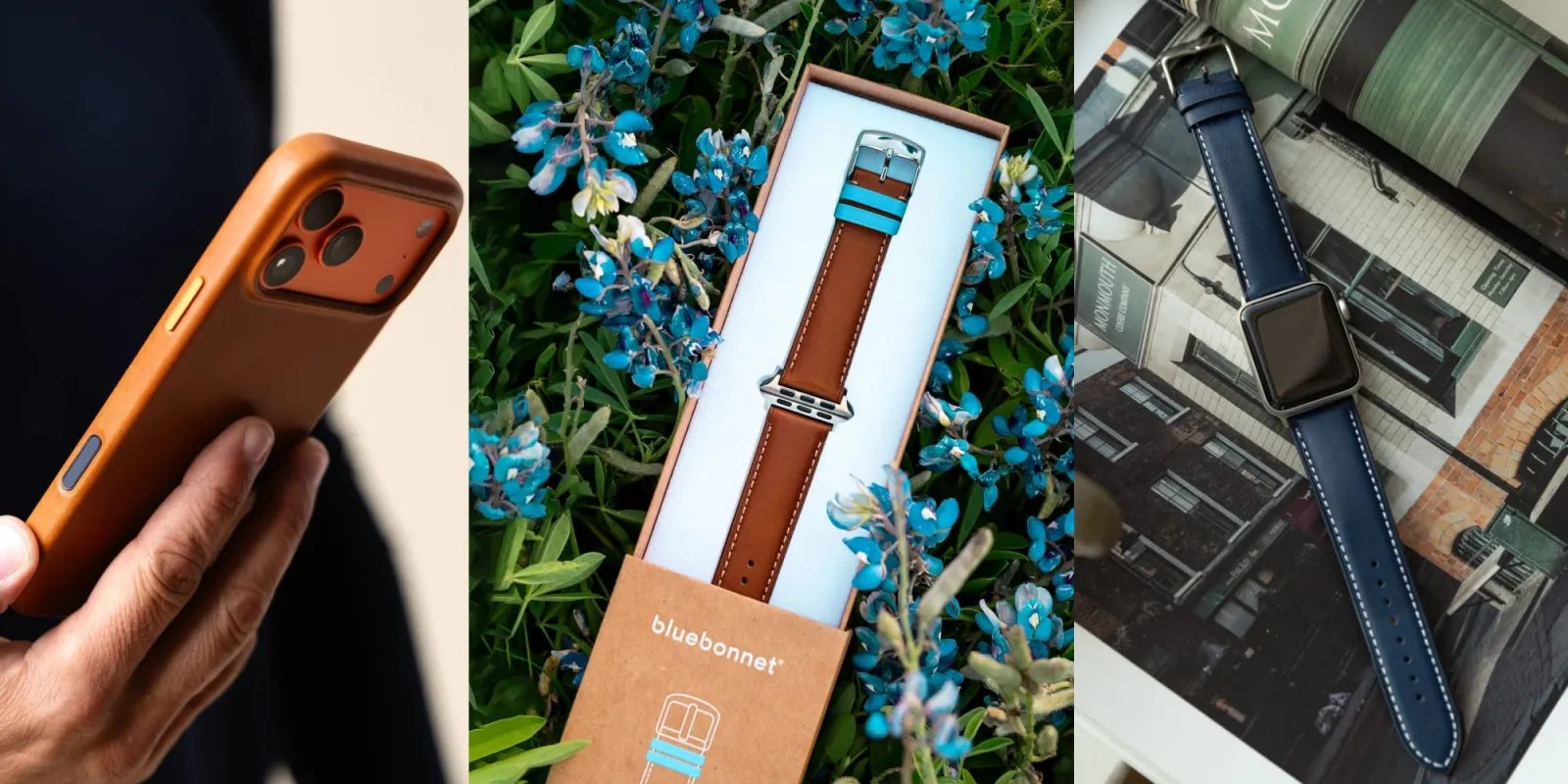 Apple Watch Ultra 2، iPhone 16 Pro Max، Mac mini، المزيد 9to5Mac 15 1765817877 15 Bluebonnet leather Apple Watch band iPhone case