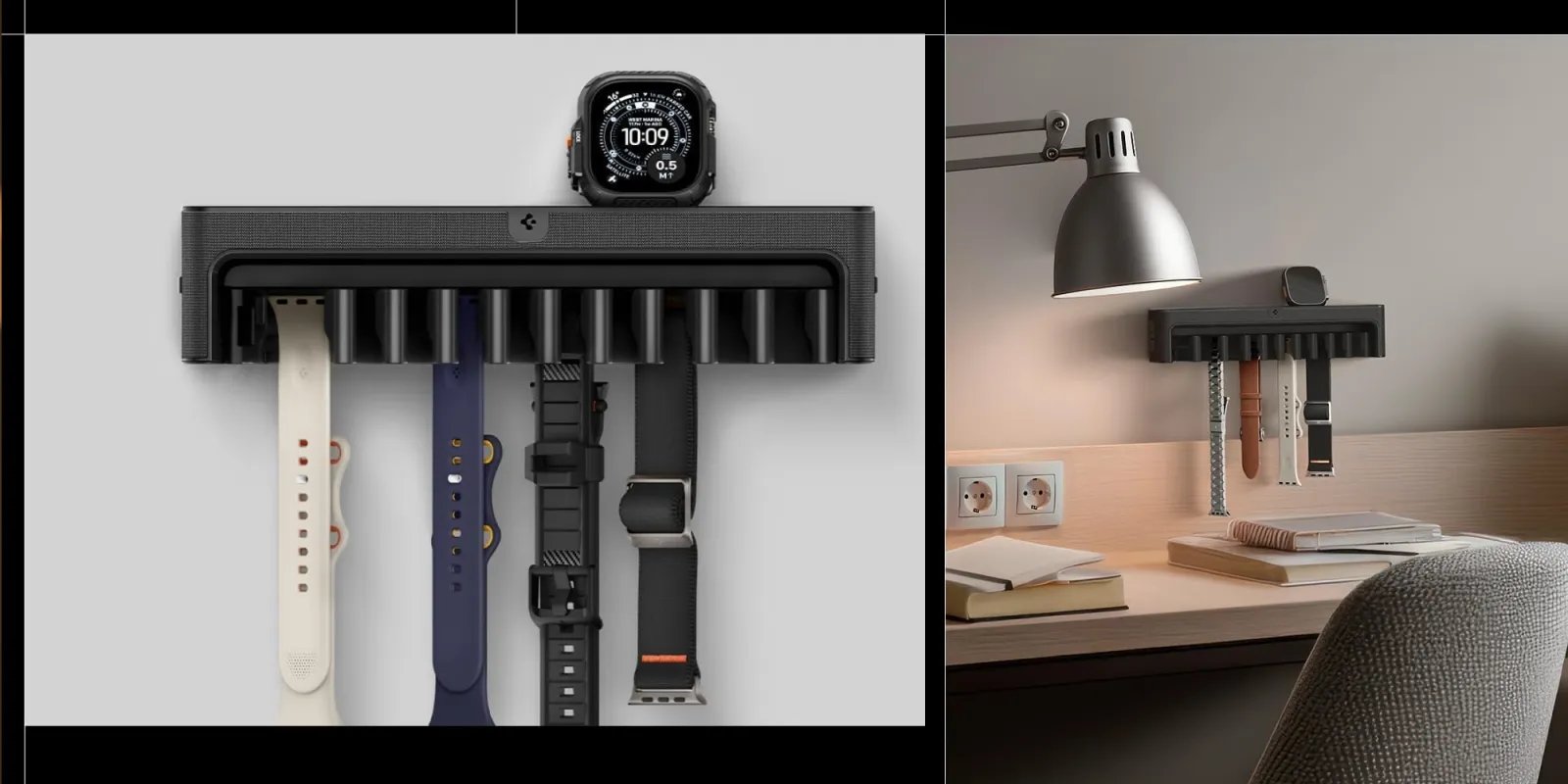 Apple Watch Ultra 2، iPhone 16 Pro Max، Mac mini، المزيد 9to5Mac 16 1765817877 732 Spigen Apple Watch Band Organizer