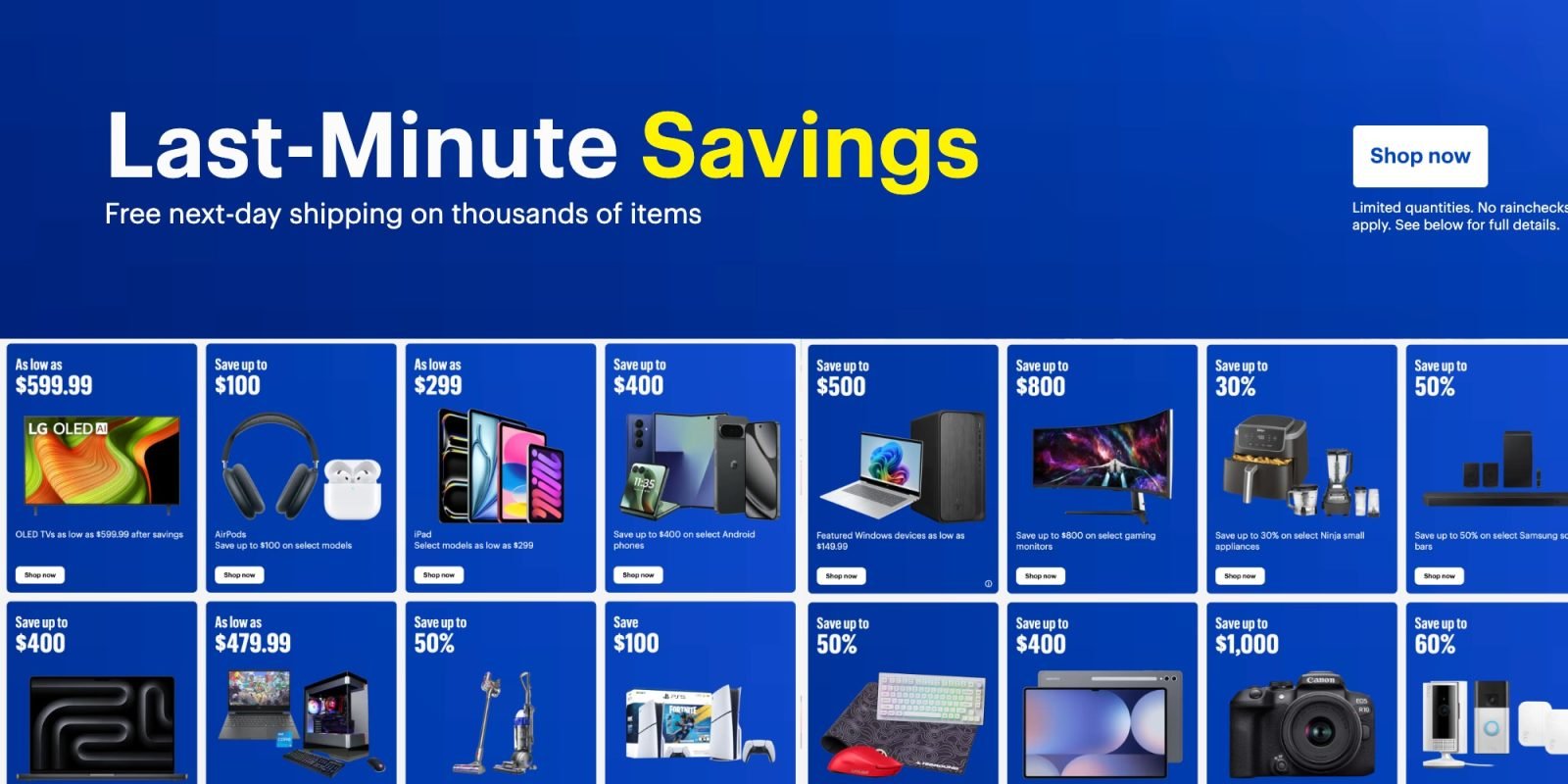 1766076421 72 Best Buy Last Minute Savings Sale