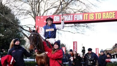 حقق حصان هاري ريدناب فوزًا شهيرًا في يوم الملاكمة في الملك جورج السادس تشيس