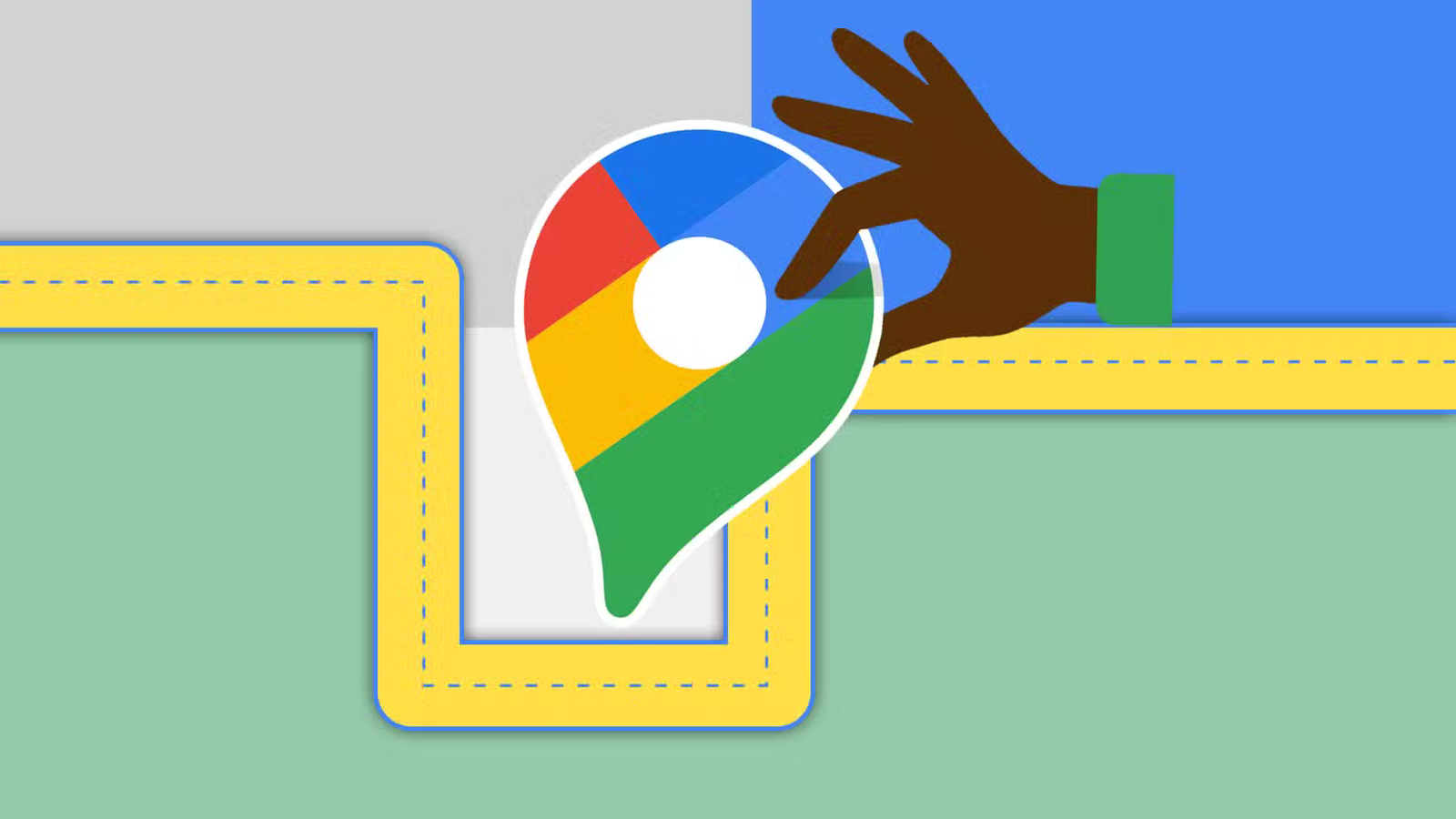 لقد سئمت من الطريقة التي لا تزال بها خرائط Google تجعل هذا الأمر البسيط يبدو صعبًا 1 1767101809 570 google maps logo with hand