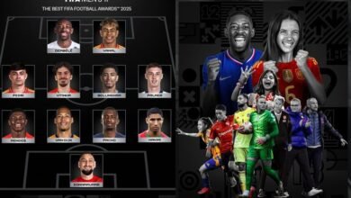 رسميا.. قائمة الفائزين بجوائز Best من FIFA (فيديو) رسميا.. قائمة الفائزين بجوائز Best من FIFA (فيديو)