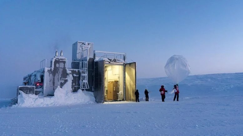 NOAA Technicians Prepare To Launch Weather Balloon Carrying Ozonesonde