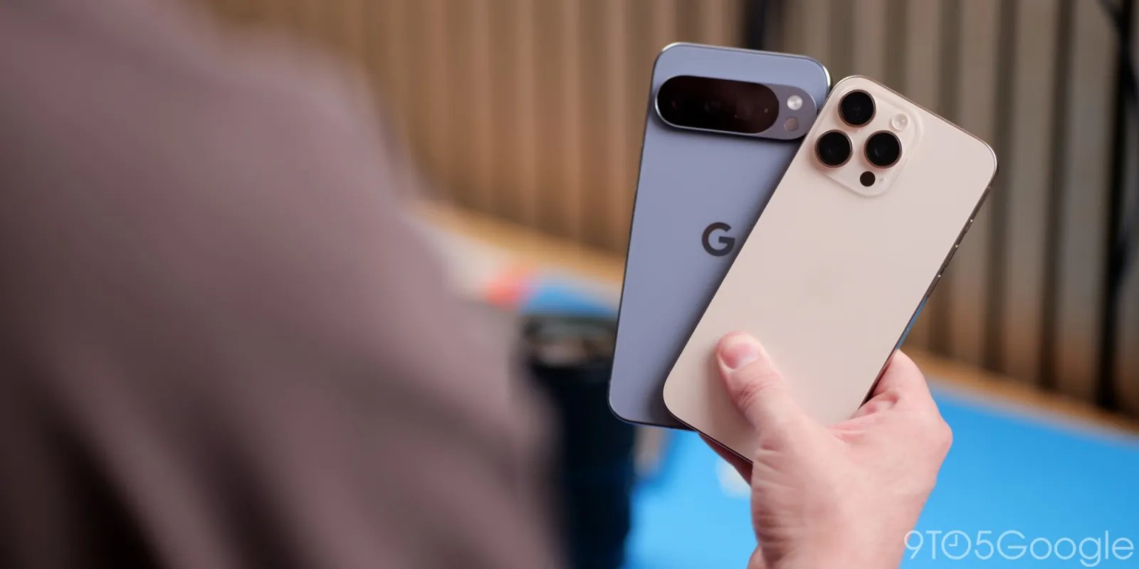 يقول الاتحاد الأوروبي إن التبديل الأسهل بين iPhone وAndroid يعد دليلاً على نجاح DMA 1 Pixel 10 Pro XL and iPhone 16 Pro Max design overview 1