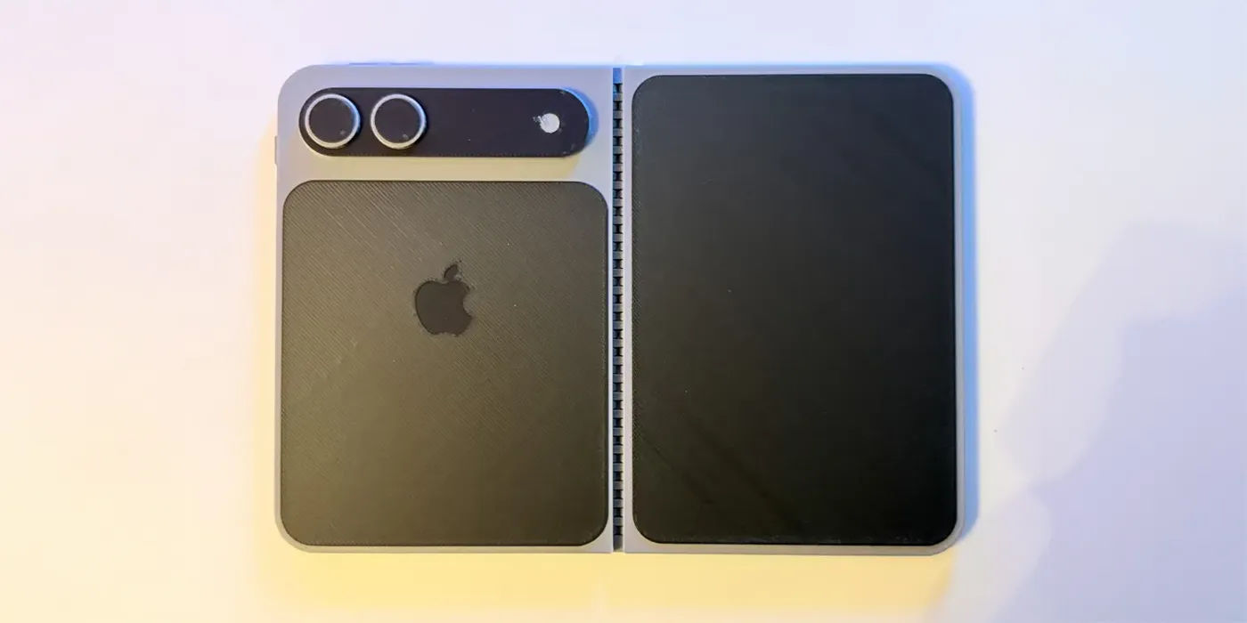 You can 3D print a mockup of the iPhone Fold with an asterisk.webp