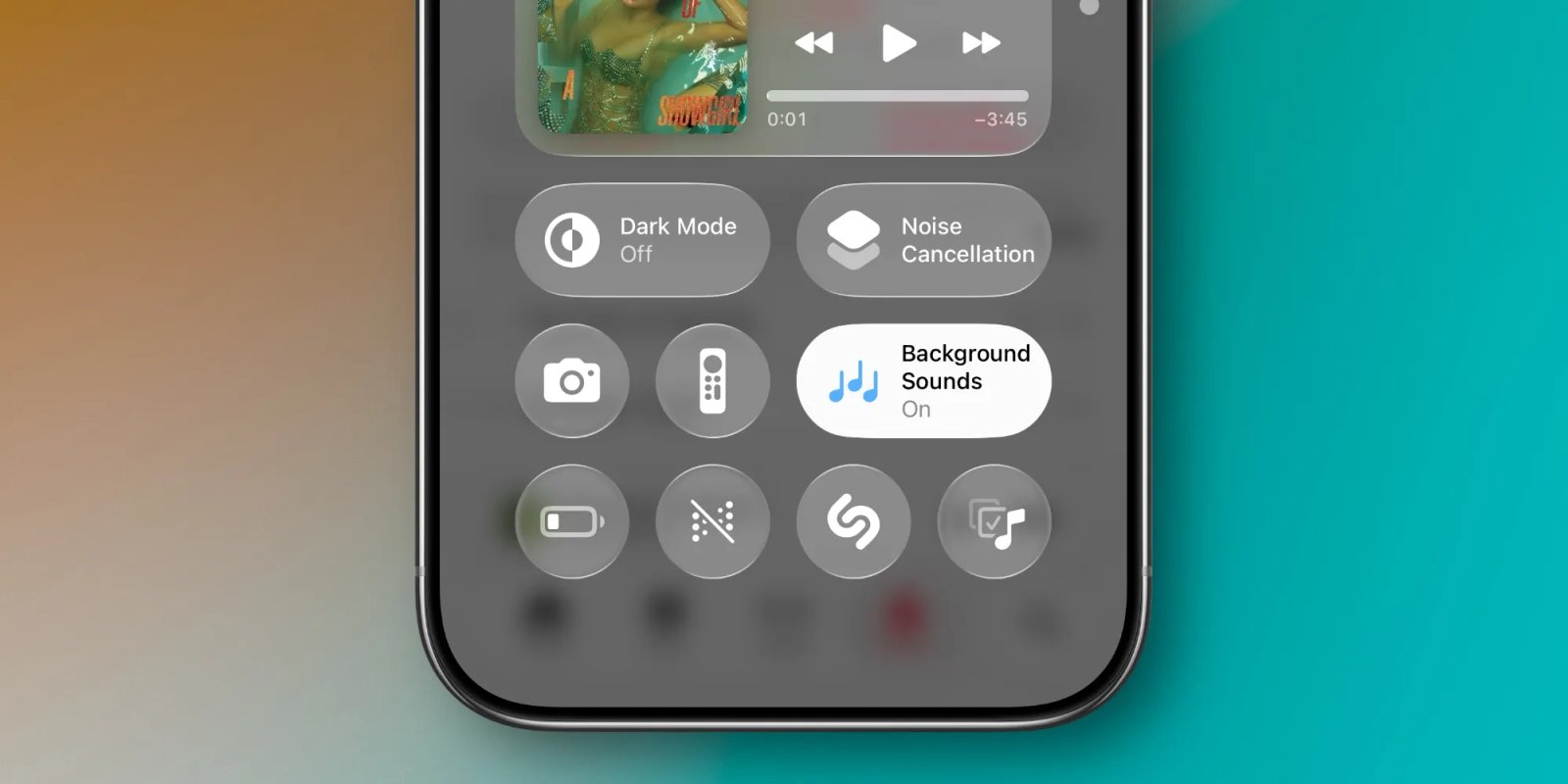 ميزة iOS المخفية هذه هي ما أستخدمه يوميًا عند استخدام AirPods Pro 3 2 background sounds control center toggle