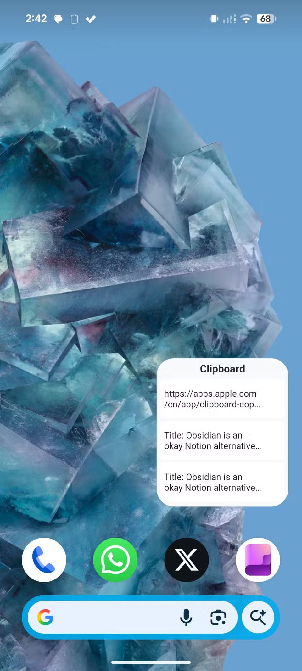 أفضل ترقية للبرنامج قمت بها على هاتف Pixel لم تكن مجموعة إنتاجية؛ لقد كانت فائدة صغيرة 4 clipboard app android 4