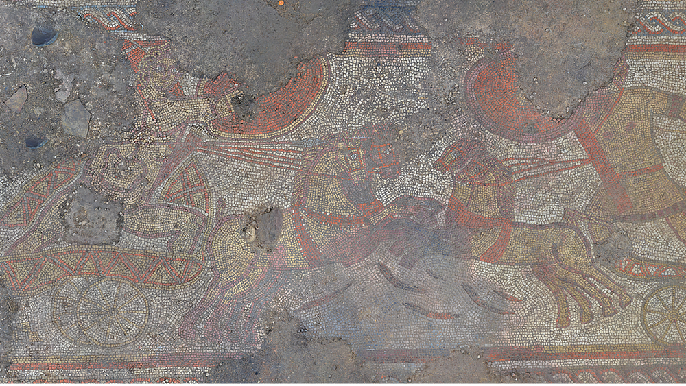 فسيفساء فريدة تكشف نسخة جديدة من أسطورة طروادة