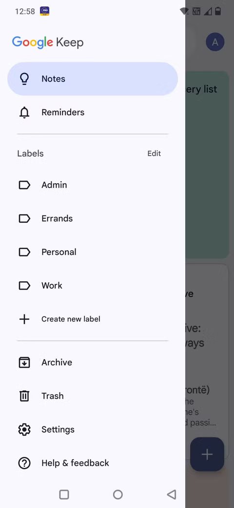 لقد منعتني حيل Google Keep هذه أخيرًا من نسيان الأشياء المهمة 4 google keep labels 1