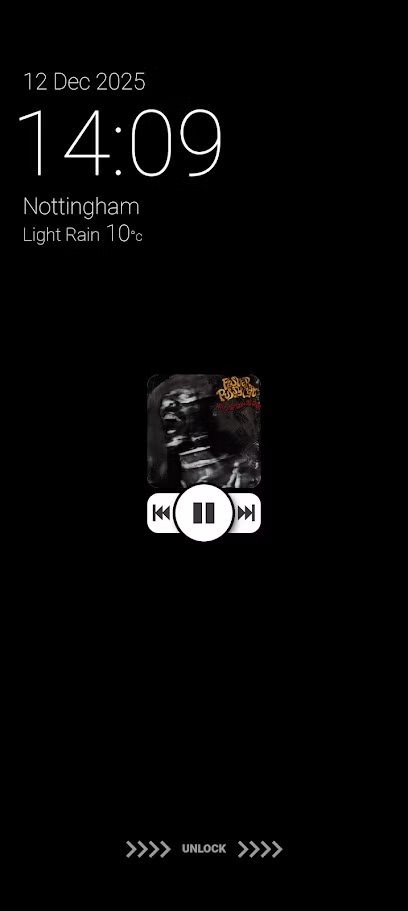 تطبيقات Android التي استخدمتها للتحكم في شاشة القفل الخاصة بي 7 kwgt 2