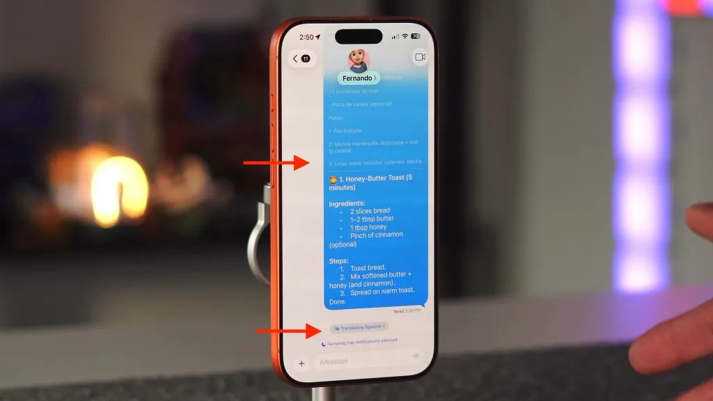هذه الميزات المخفية في iOS 26 مفيدة بالفعل (فيديو) 3 live translation