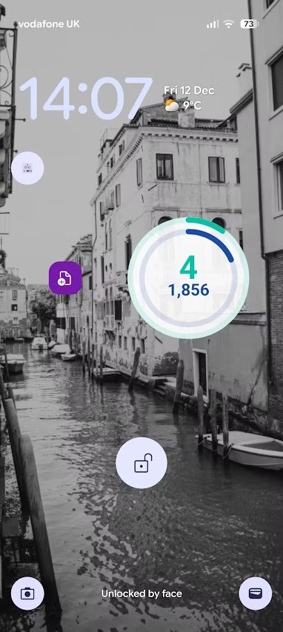 تطبيقات Android التي استخدمتها للتحكم في شاشة القفل الخاصة بي 4 lockscreenwidgets 1
