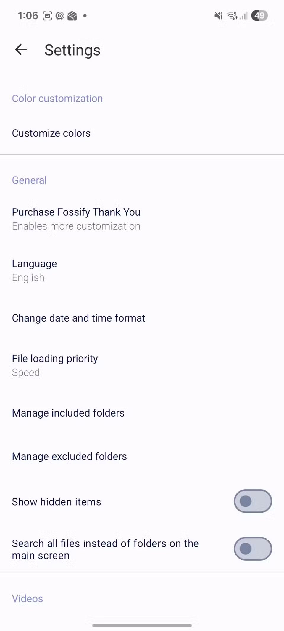 reasons to use fossify gallery over google photos 5